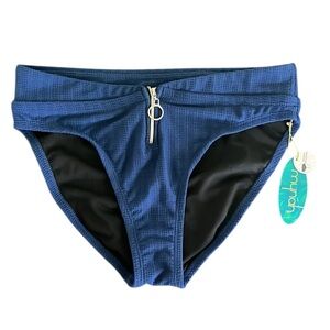 Mynah High Cut Catch A Wave Bikini Bottoms